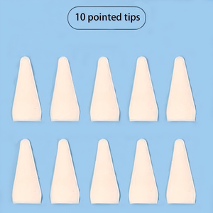 23867 ensemble de couteaux à croquis en plastique 2pc couteaux et 20pc éponges point culminant détail stylo à frotter dessin couteau à frotter pochoirs - Product Image 4