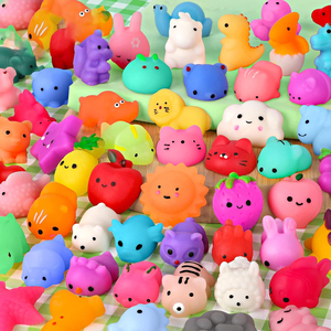 Juguetes Blandos de Mochi, Mini Squishies de Animales Kawaii, Recuerdos de Fiesta para Niños, Juguetes Antiestrés para Apretar, Juguetes para Apretar Granos - Product Image 1