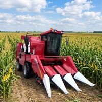 Moissonneuse-batteuse à maïs 2-5 rangs pour agriculteurs, avec prix d'usine, à vendre