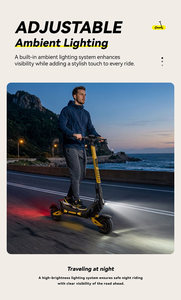 Scooter Eléctrico Inteligente de 60V 23.4Ah con Batería Grande, Motor Dual, Resistente al Agua, Plegable, 250W, Rápido, para Adultos, Disponible en Almacén de la UE - Product Image 3