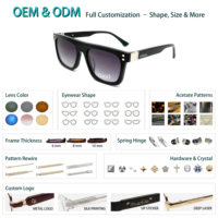 Gafas de Sol Beige Translúcidas para Mujer, Monturas Gruesas de Alta Calidad con Decoración de Diamantes de Lujo