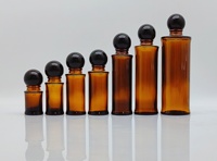 Vente en gros échantillon de parfum Mini 5ml 10ml Flacon compte-gouttes d'huile essentielle en verre ambré avec bouchon compte-gouttes