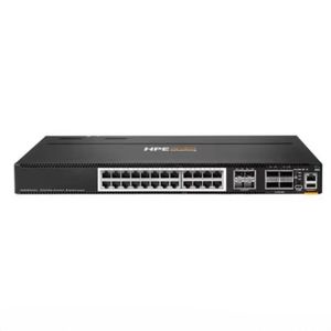 Paquete de Switch Aruba Networking CX 8100 Usado con 24x10G SFP+, 4x40/100G QSFP28, POE, Flujo de Aire FB, 3 Ventiladores y 2 AC PSU - Product Image 1