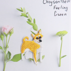 Parche Bordado por Computadora Yuanda <span class=keywords><strong>Yua</strong></span> con Diseño de Perro, Accesorio para Ropa, Tela para Bolsos - Product Image 4
