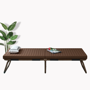 Luz de lujo moderno diseño multifuncional plegable pequeño apartamento casa Cama de metal simple de hierro forjado cama de día - Product Image 2