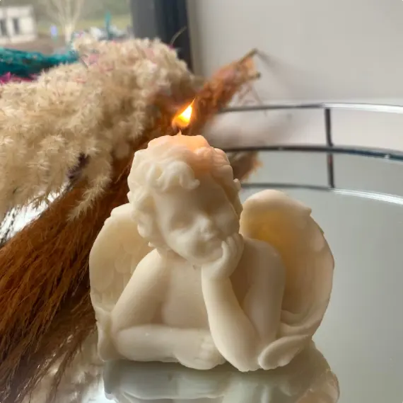 #21006 customized Little Angel candle soy wax candle