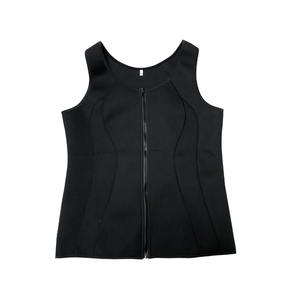 Venta al por mayor 2mm hombres cuerpo Shaper pérdida de peso quemador de <span class=keywords><strong>grasa</strong></span> Shapewear cremallera neopreno adelgazamiento Sauna sudor <span class=keywords><strong>chaleco</strong></span> - Product Image 3