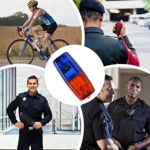 Luce di Segnalazione per Pattuglie Stradali, Torcia LED <span class=keywords><strong>Lampeggiante</strong></span> Rossa e <span class=keywords><strong>Blu</strong></span>, Lampada da Spalla - Product Image 4