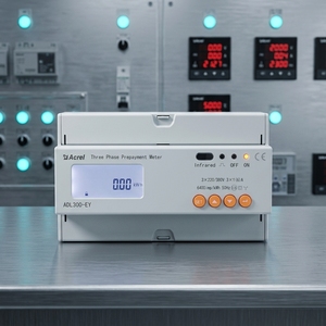 Acrel ADL300-EYRF Three Phase DIN Rail Smart Prepayment Energy Meter 0.5% Accuracy 4G Wireless RF Multi-Tariff Power - Product Image 1