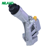 NiLAND - Carcasa de Filtro de Aceite de Motor de Alta Calidad, Enfriador de Aceite de Aluminio 11428596283-L1 para BMW B48