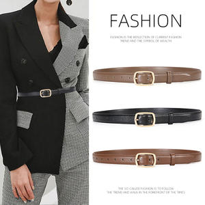 Kadın Üst Düzey Trendy PU Deri Bel Kemeri Alaşım İğne Tokalı Çok Yönlü Günlük Kullanım Aksesuarı Jeepxin Marka Model 21 3.5cm X - Product Image 2