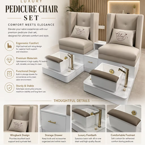 Equipo de Pedicura Estilo Banco Pronne, Spa con Hidromasaje, Sofá <span class=keywords><strong>Mami</strong></span> Pedi en Venta - Product Image 1