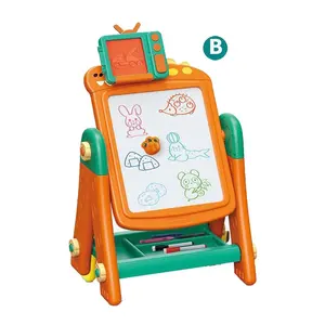 Oem Hot Selling Dmg <span class=keywords><strong>3</strong></span> In 1 Multifunktion ale Schreibtafel für Kinder Zeichenbrett Teil löschen Kinder Dinosaurier Doodle Board Set - Product Image 4