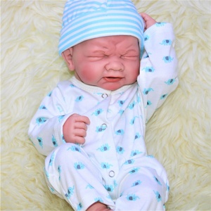 HYrebornbaby-muñeco de vinilo llorón realista de 14 pulgadas barato, fabricante de muñecas, muñecos de vinilo personalizados - Product Image 4
