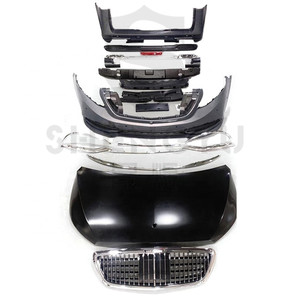 Piezas de repuesto para coche, parachoques de coche, rejilla de capó para Benz <span class=keywords><strong>V</strong></span> Class W447, actualización al estilo <span class=keywords><strong>Maybach</strong></span> - Product Image 1