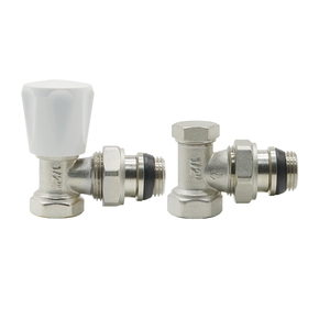 Válvula de radiador Lockshield manual de latón OEM de suministro directo de fábrica para camino de retorno <span class=keywords><strong>radiante</strong></span> - Product Image 3