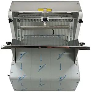 Hoogrenderende Geïmporteerde Bladbroodsnijmachine 31 Stuks Toastsnijmachine, Roestvrijstalen Materiaal Broodsnijmachine