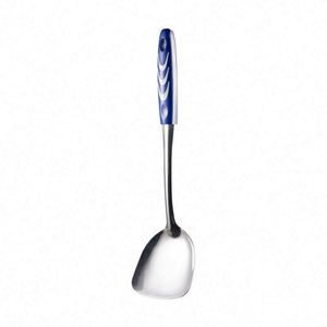 Accessoires de cuisine, ustensiles de cuisine pas chers, outils de cuisine en acier inoxydable avec manche en plastique, ensemble de cuisine, vente en gros d'usine - Product Image 5