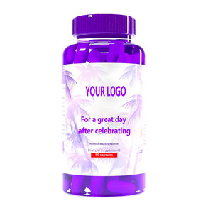 Después de la celebración de la salud | Soporte hepático, cápsulas de suplemento de resaca, dihidromicina DHM, cardo mariano, vitamina B, quercetina - Product Image 6