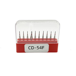 Fresa Dental de Alta Velocidad, Fresa de Diamante de Etiqueta Roja CD-EF, Abrasivo Fino Transfronterizo, para Dientes de Niños, Accesorio Dental - Product Image 1