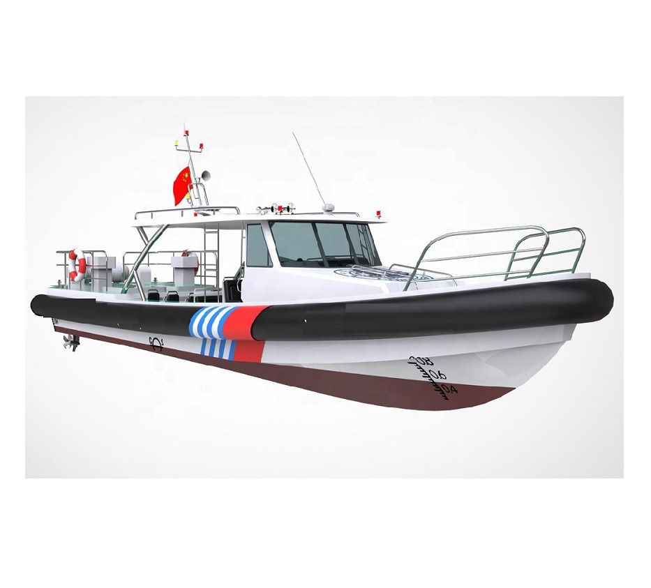 Grandsea 40ft Aluminum High-Speed Patrol Boat with Inboard Engine Available for Sale