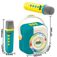 Micrófono y Altavoz Todo en Uno para Karaoke, Máquina de Karaoke para el Hogar, Juguete Inalámbrico para Niños, Dropshipping Shopify