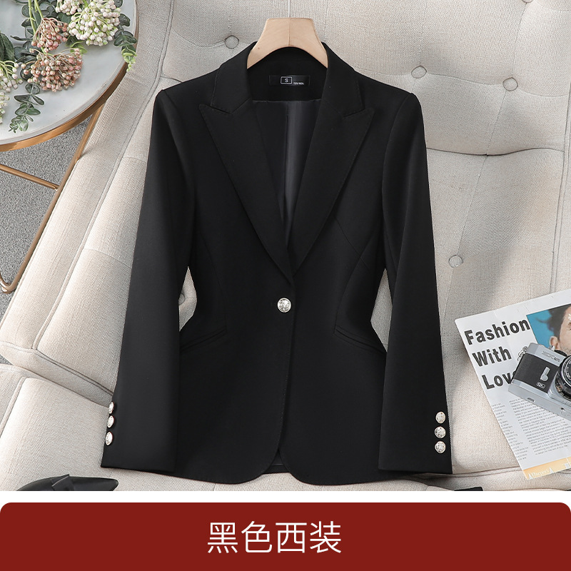 black suit