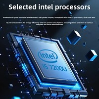 Écran tactile industriel entièrement laminé Weichen Si de 133 pouces, tablette de contrôle de 238 pouces, machine tout-en-un murale, Intel 2 Go