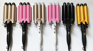 Prodotti di tendenza 2022 nuovi arrivi hit seller magic hair bigodini curls styling kit pink hair waver bigodino - Product Image 3