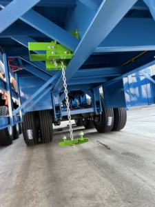 รถพ่วงกึ่งพ่วงบรรทุกเหล็กใหม่ 75 ตัน (3 เพลา) 12R22.5 ยี่ห้อซิโนทรัค - Product Image 6