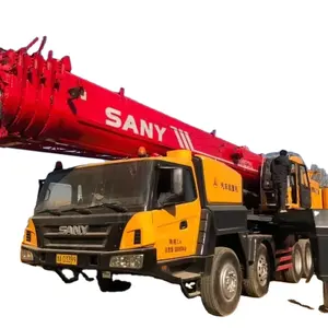 Chine marque originale 2020-2023 ans utilisé Sany 100Ton grue mobile d'occasion camion grues Stock