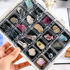 Venta al por Mayor de Especímenes de Cristales Naturales Científicos Populares para Niños, Especímenes Minerales en Caja Estándar para Regalo - Product Image 3