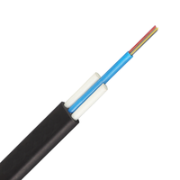 Câble Plat à Fibre Optique SURELINK 2, 4 ou 12 Cœurs FTTH, Monomode Aérien G652D GYFXTBY Certifié CE