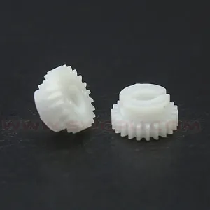 Engranaje de nailon para rueda pequeña de plástico, moldeado por inyección personalizado
