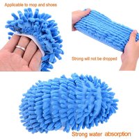 Pantoufles en microfibre multifonctionnelles pour le nettoyage des sols, pour la maison et le bureau