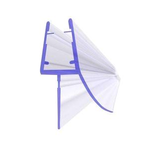 <span class=keywords><strong>Joint</strong></span> <span class=keywords><strong>de</strong></span> <span class=keywords><strong>porte</strong></span> <span class=keywords><strong>de</strong></span> <span class=keywords><strong>douche</strong></span> en verre incurvé transparent <span class=keywords><strong>de</strong></span> style moderne avec bande d'étanchéité inférieure et garantie d'un an - Product Image 2