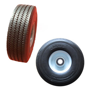 10-Inch Spoke Carbon Steel PU Foam Rubber <strong>Mecanum</strong> <strong>Wheel</strong> with Wear-Resistant and Pressure-Resistant Bearing Outer Tire Caster - Product Image 6