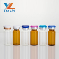 Flacon en verre transparent 2ml 3ml 5ml 10ml 15ml avec bouchon - Vente en gros de flacons d'échantillons d'huiles essentielles pour laboratoire