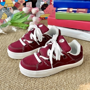 Zapatos de Lona para Hombre, Estilo Casual, con Diseño de Pan Tostado en Blanco y Negro, Zapatos Deportivos de Verano con Estampado de Goma para Parejas - Product Image 5