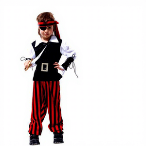 Costumes de pirates pour Halloween, fête costumée, garçons, filles, cosplay, costumes de pirates, costumes de marin, déguisements - Product Image 6