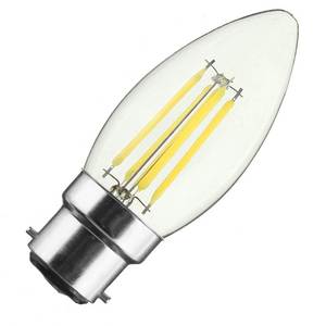 <span class=keywords><strong>Ampoule</strong></span> LED B22 Base à baïonnette 2W 4W 6W <span class=keywords><strong>Ampoule</strong></span> à filament Edison 220V C35 Lampe LED en forme de bougie pour éclairage de lustre en cristal - Product Image 4