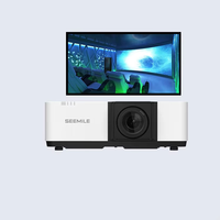 Projecteur EL750U 7500 Lumens, projecteur laser DLP avec résolution WUXGA, prise en charge 4K Active 3D, mise au point manuelle, déplacement du zoom.