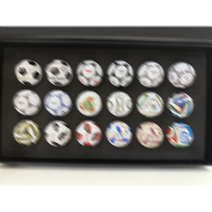 Cuentas Decorativas Focal Beads, 18 Piezas/Juego, Adornos para Fanáticos <span class=keywords><strong>de</strong></span> <span class=keywords><strong>la</strong></span> <span class=keywords><strong>Copa</strong></span> Mundial, Coleccionables, Partido <span class=keywords><strong>de</strong></span> Fútbol Mundial 1970-<span class=keywords><strong>2022</strong></span>, Mini Balón <span class=keywords><strong>de</strong></span> Fútbol Conmemorativo, Caja <span class=keywords><strong>de</strong></span> Regalo - Product Image 5