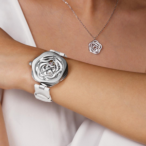 นาฬิกาผู้หญิง dish <span class=keywords><strong>Rose</strong></span> ซีรีส์การออกแบบของ Ciga อิเล็กทรอนิกส์สำหรับผู้บริโภคทันสมัยที่มีสไตล์ที่สง่างาม - Product Image 5