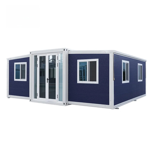 Maison conteneur modulaire préfabriquée de 20 pieds/40 pieds Petite maison extensible de 3 chambres à coucher pour le bureau Centre commercial Panneau sandwich fabriqué par l'hôtel - Product Image 5