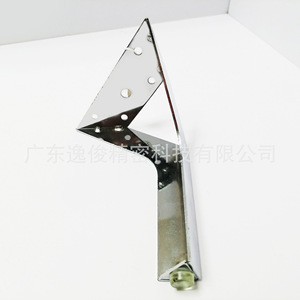 Furniture Legs Zinc Alloy Heavy Duty Industrial Style <b>Sofa</b> <b>Support</b> Black Matte Living Room Modern Minimalist - Product Image 4