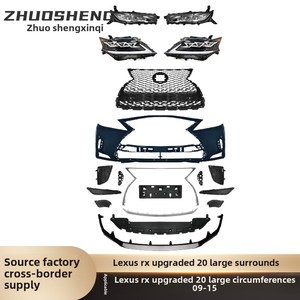 Parachoques Delanteros para Automóviles Modelo 2020 para Actualización de 09-15 en Estado Nuevo, con Faros de Triple Ojo y Conjunto de Parachoques Delantero Nuevo R - Product Image 2