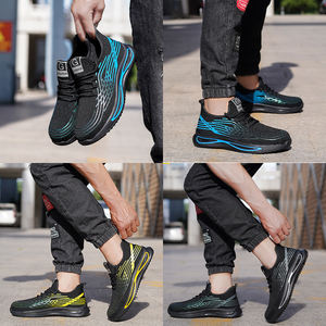 Защитная противоскользящая легкая дышащая Строительная Мужская обувь со стальным носком/безопасная обувь - Product Image 6