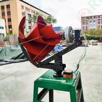 Système hybride d'énergie solaire et éolienne 1 kW 3 kW 5 kW, générateur éolien à axe vertical de type Archimède, prix usine