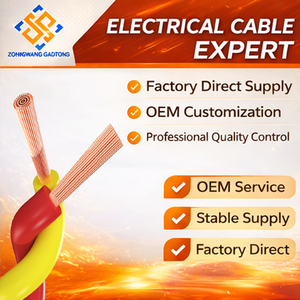 Câble d'alarme à 2 conducteurs, fil de cuivre toronné isolé en PVC pour interphone et câblage basse tension - Product Image 2